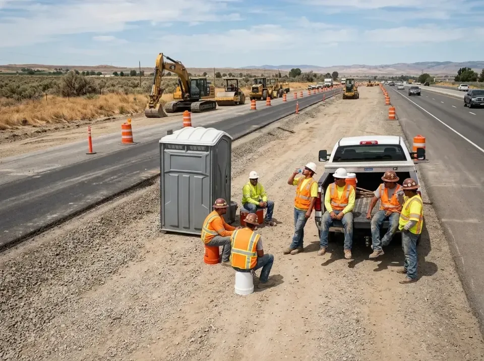 highway-road-construction-crew-007 — frequently asked questions, Porta Potty and Restroom Rentals in Stephens City, VA